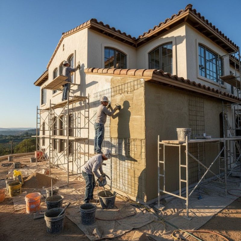 Stucco Siding Installation